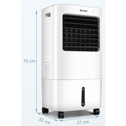Охладитель воздуха 4в1 Costway ES10332DE-WH (White) Thumb