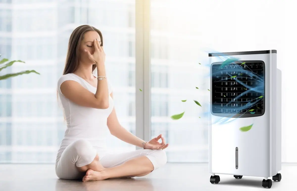 Racitor de aer Costway 4in1 ES10348DE-WH (White/Black) - 4