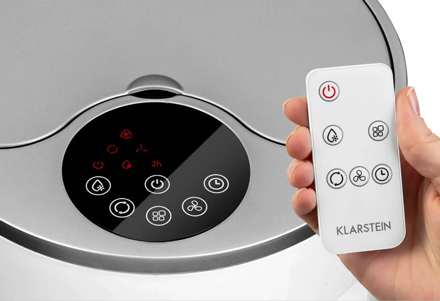 Racitor de aer 3in1 Klarstein Skypillar (White)