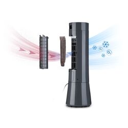 Racitor de aer 4in1 Klarstein Skyscraper Frost (Gray) Thumb