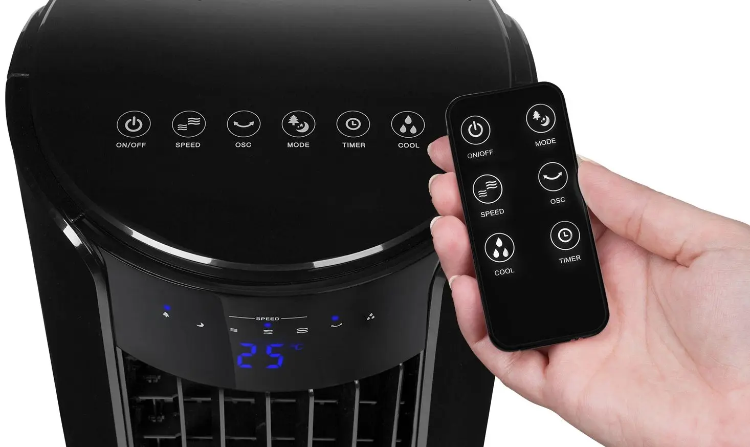 Racitor de aer 4in1 Klarstein Skyscraper Horizon (Black)