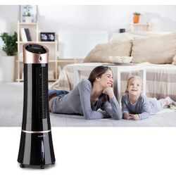 Racitor de aer 4in1 Klarstein Skyscraper Ice (Black/Rosegold) Thumb