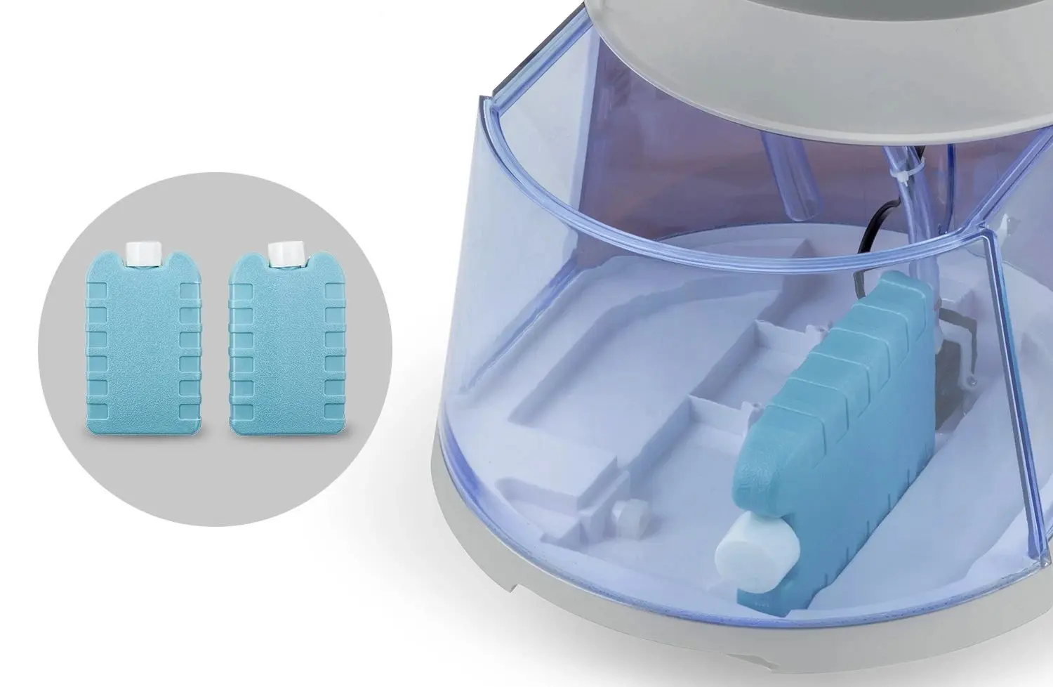 Racitor de aer 4in1 Klarstein Skyscraper Ice (Gray)