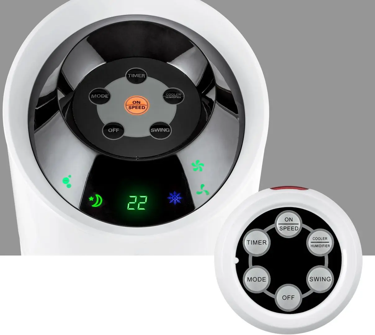 Racitor de aer 4in1 Klarstein Skyscraper Ice (White)