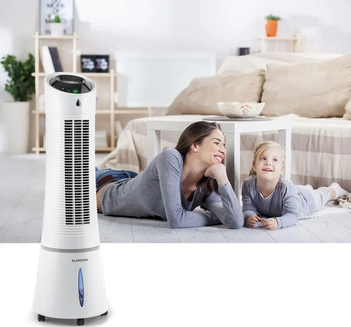 Racitor de aer 4in1 Klarstein Skyscraper Ice (White)