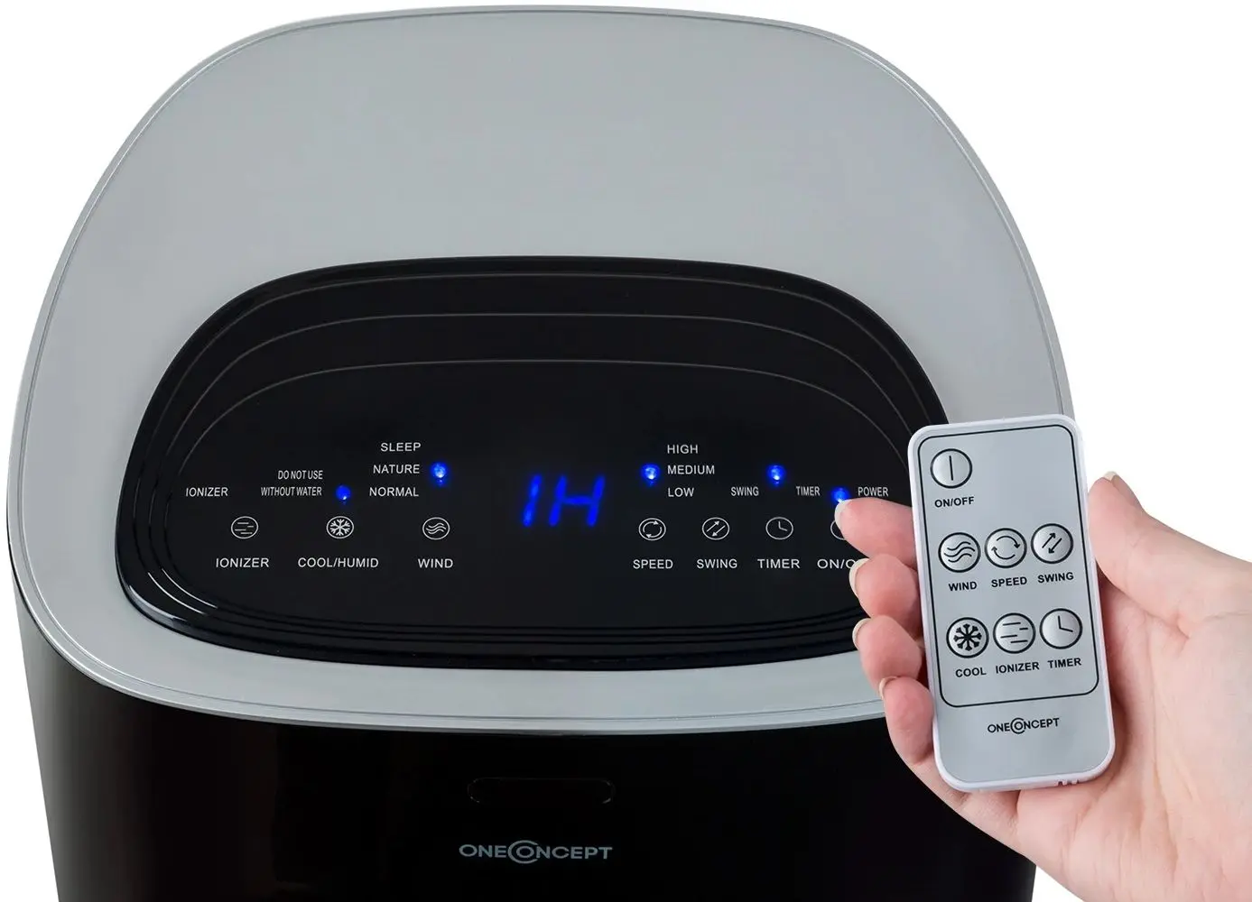 Racitor de aer 4in1 OneConcept Coolster (Black)