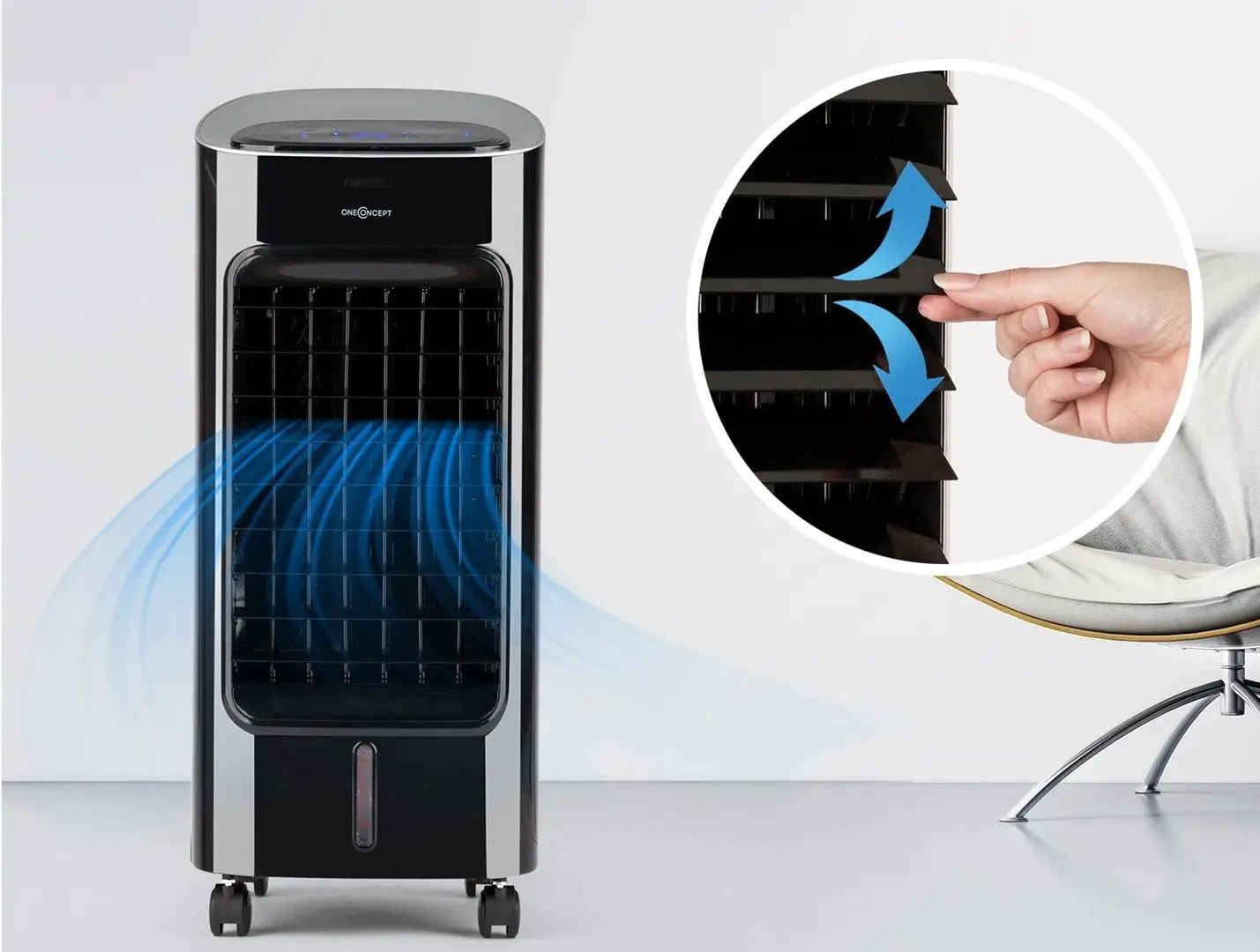 Racitor de aer 4in1 OneConcept Coolster (Black)