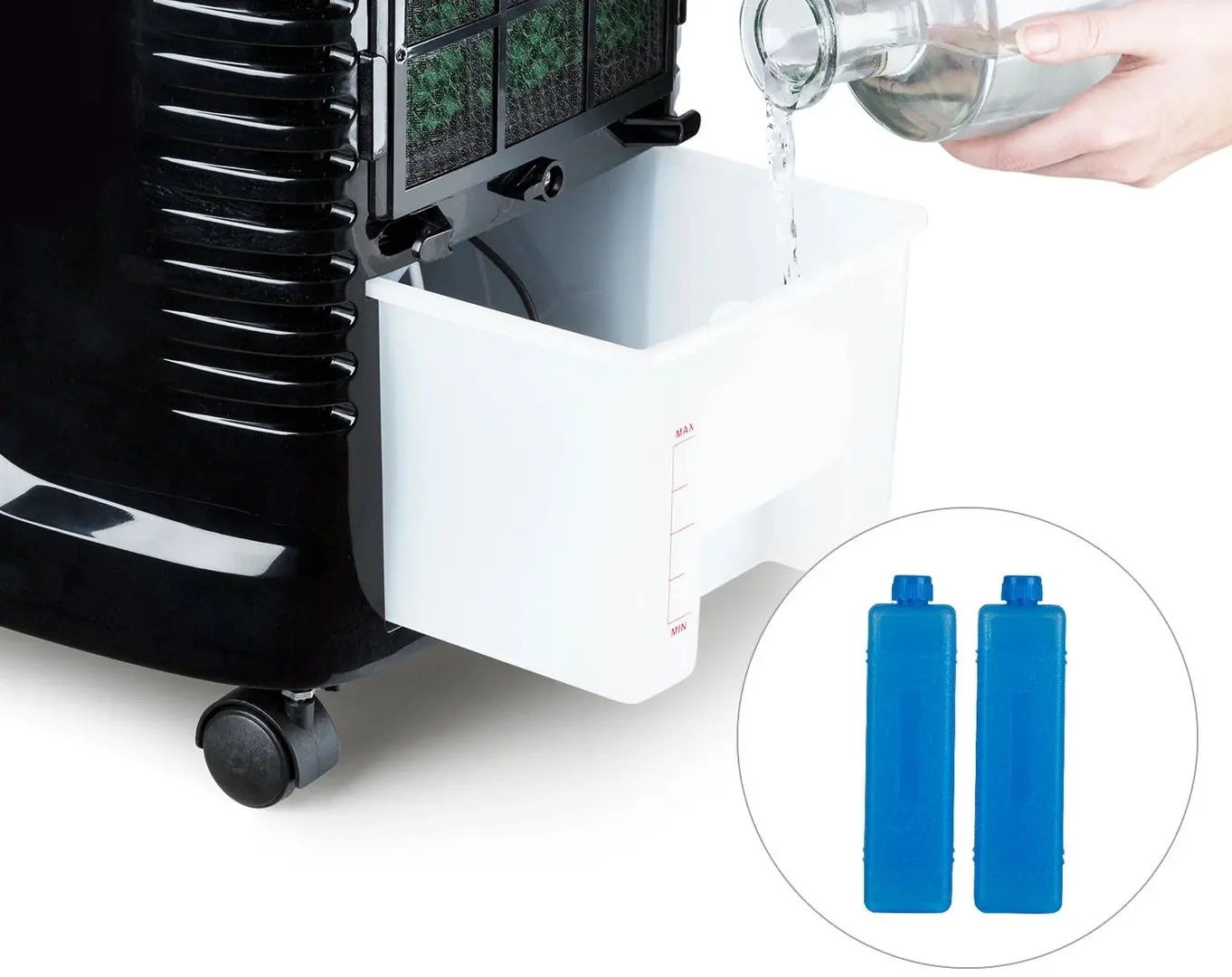 Racitor de aer 4in1 OneConcept Coolster (Black)