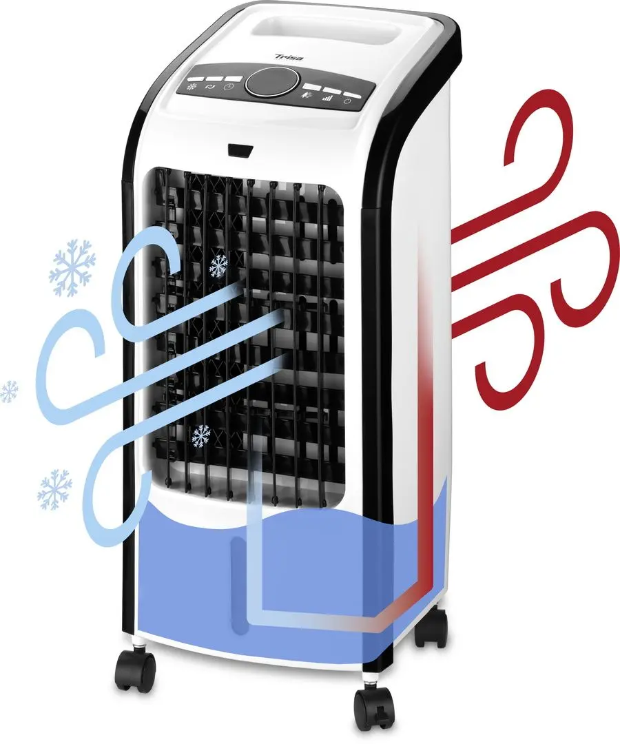 Racitor de aer Trisa Hidro Cool (White/Black)
