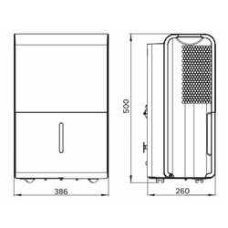Dezumidificator Ariston Deos 30 (White/Black) Thumb