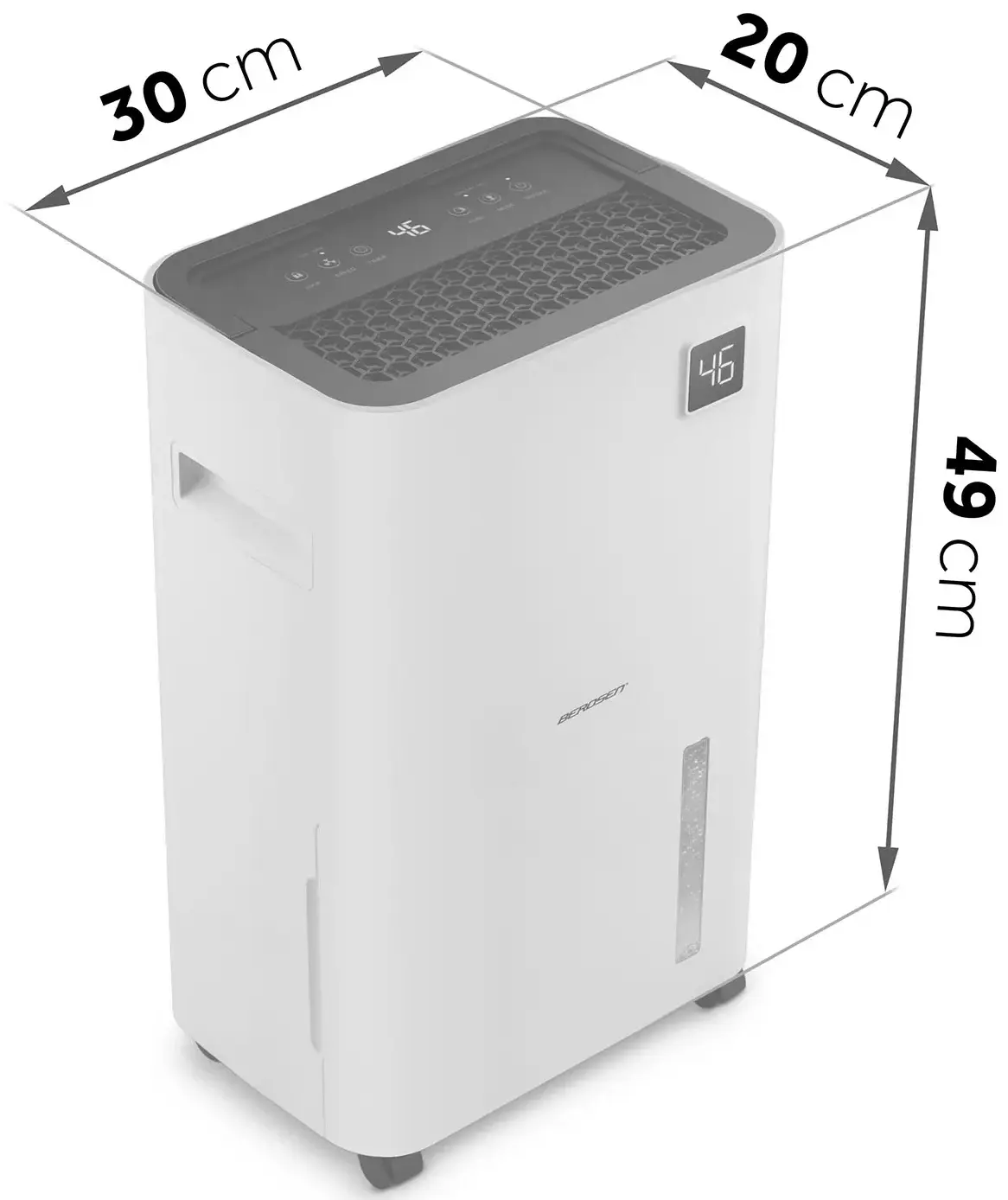 Осушитель воздуха Berdsen BD-534 353400 (White/Black) - 2