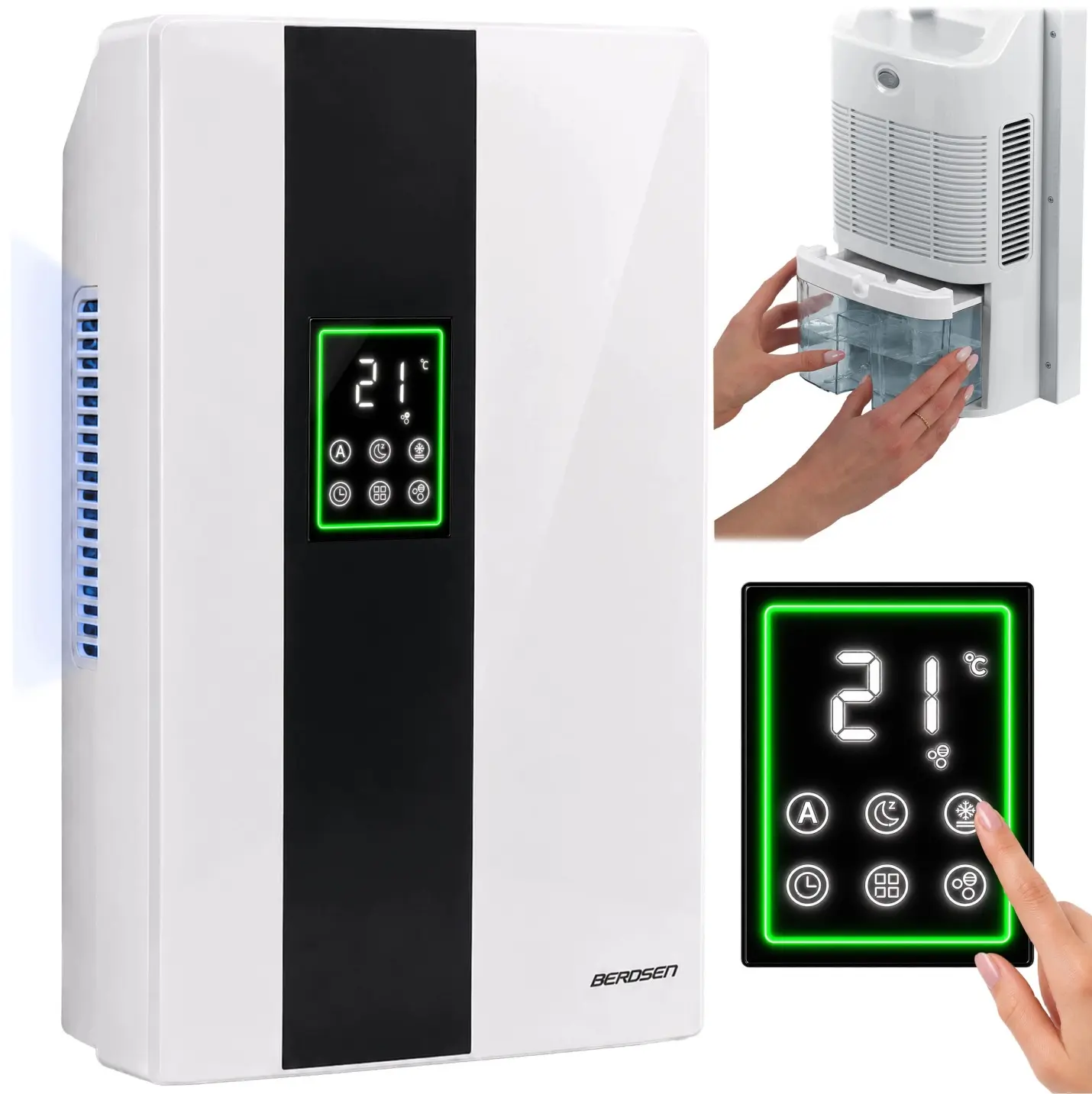Dezumidificator de aer Berdsen BD-860 (White/Black) - 2