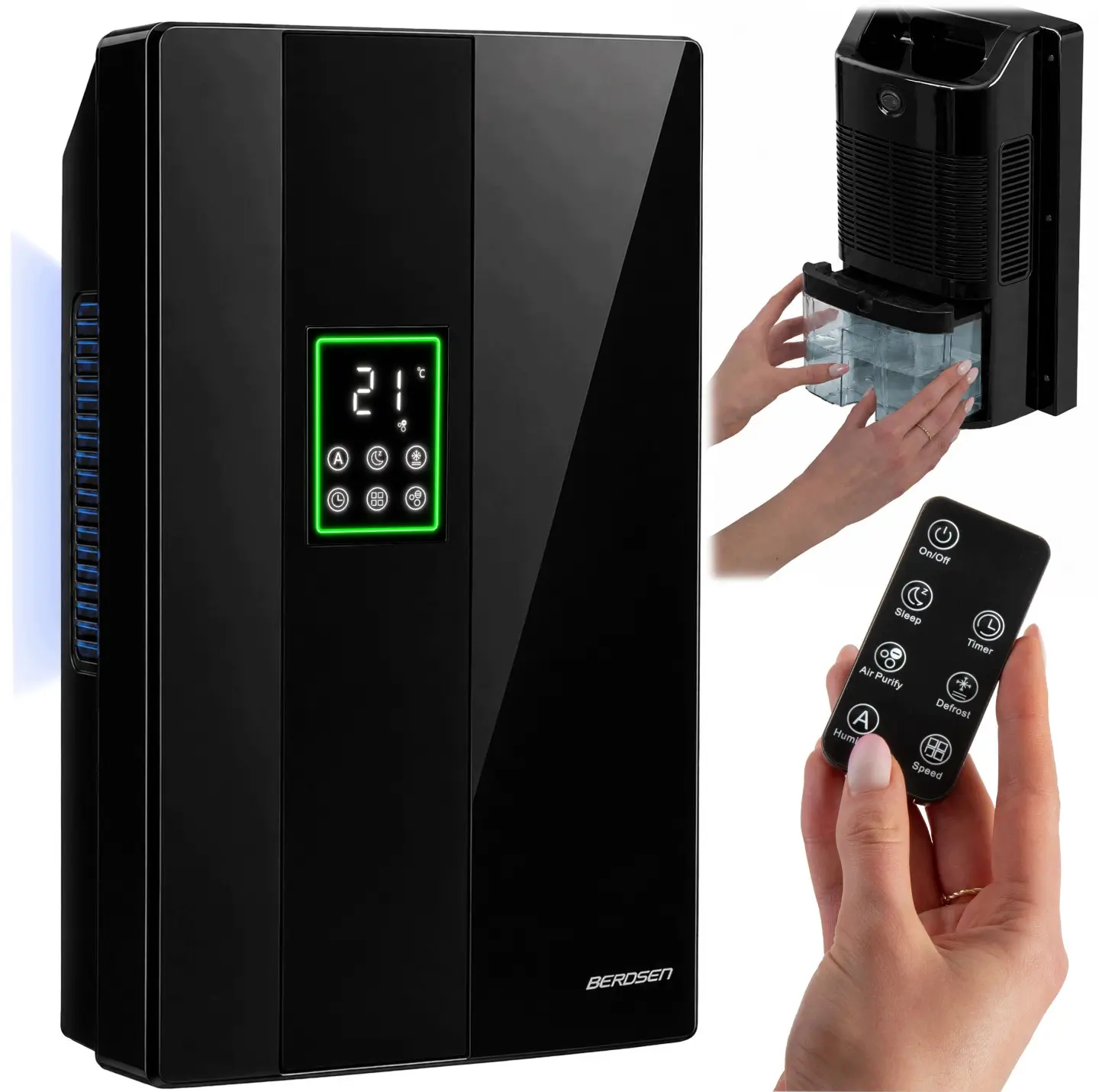 Dezumidificator de aer Berdsen BD-861 (Black) - 2