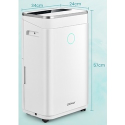 Dezumidificator Costway ES10367DE-WH (White) Thumb