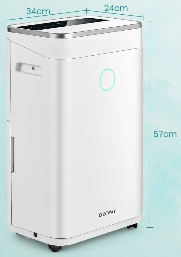 Dezumidificator Costway ES10367DE-WH (White)