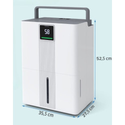 Dezumidificator de aer Costway ES10544DE-WH (White) Thumb