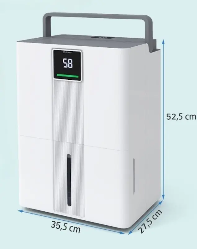 Dezumidificator de aer Costway ES10544DE-WH (White) - 2