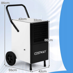 Dezumidificator de aer Costway ES10637DE-BK (Black/White) Thumb