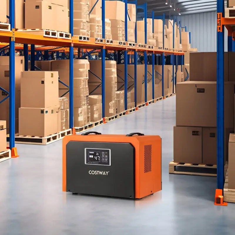 Dezumidificator de aer Costway FP10917DE-OR (Orange/Black) - 2