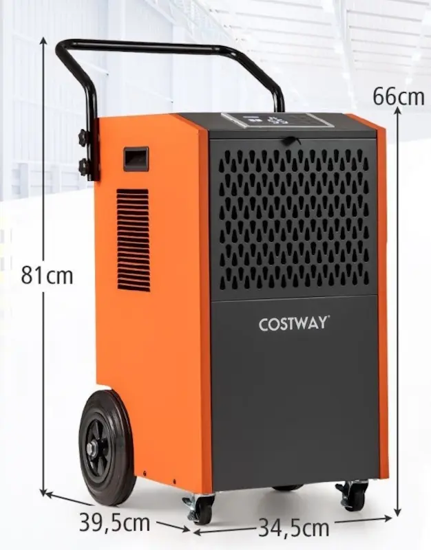Dezumidificator de aer Costway FP11084DE-OR (Black/Orange) - 2