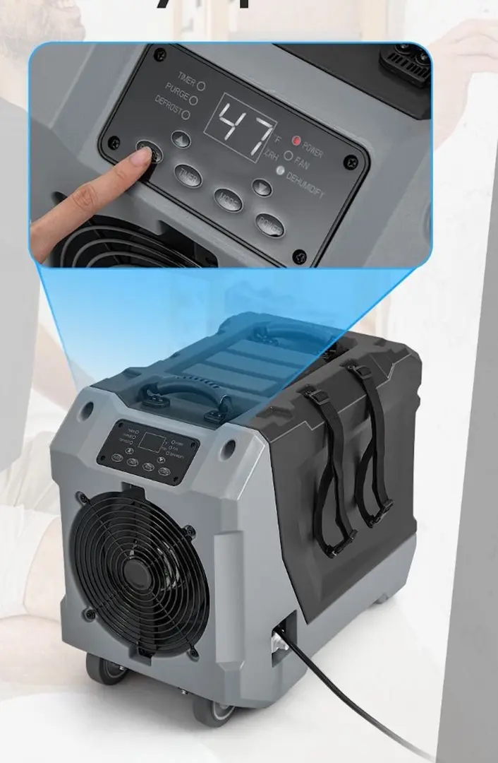 Dezumidificator industrial Costway ES10327DE-DK (Black/Grey)