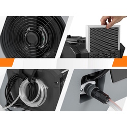 Dezumidificator industrial Costway ES10327DE-DK (Black/Grey) Thumb