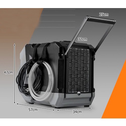 Dezumidificator industrial Costway ES10327DE-DK (Black/Grey) Thumb