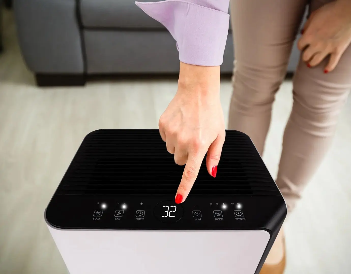 Dezumidificator Maltec DH-20330 Electronic (White/Black)