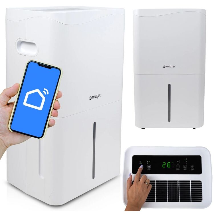 Осушитель воздуха Maltec Electronic WiFi DH-50000X (White) купить по низ