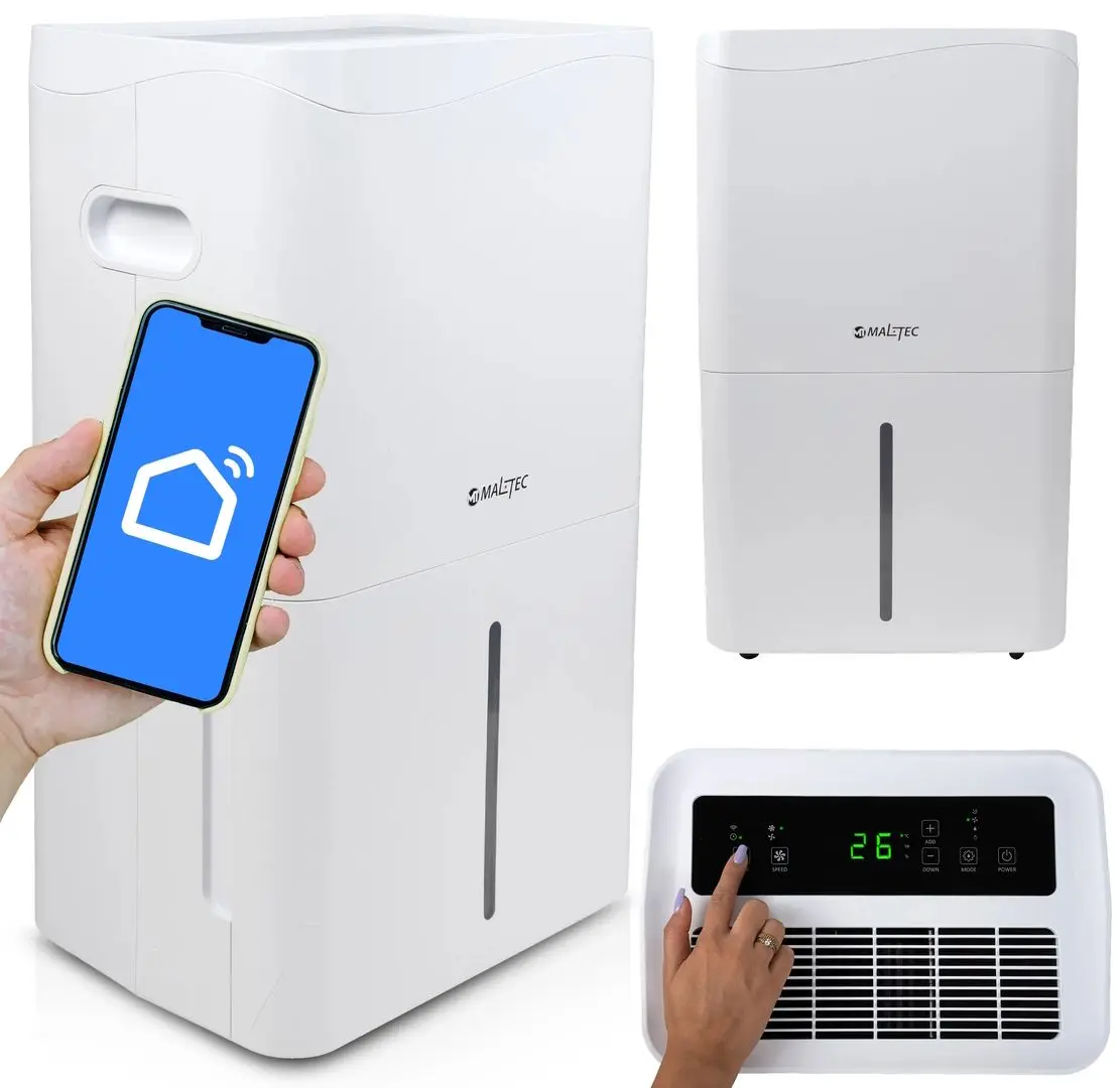 Dezumidificator Maltec Electronic WiFi DH-50000X (White)