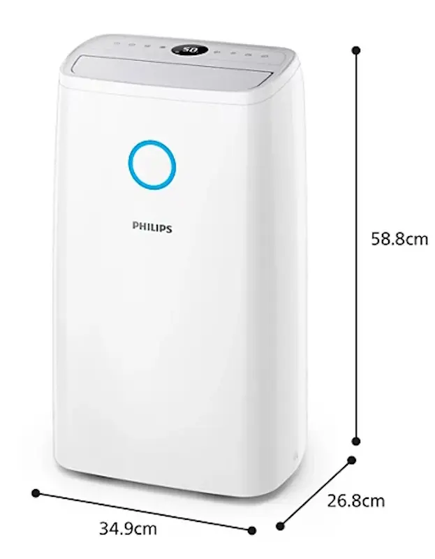 Осушитель воздуха Philips 3000 series DE3306/11 (Light Grey) - 3