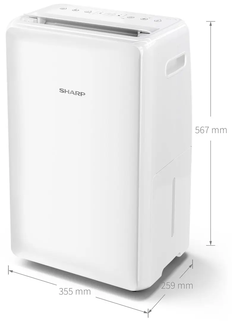 Dezumidificator Sharp UD-P20E-W (White) - 7