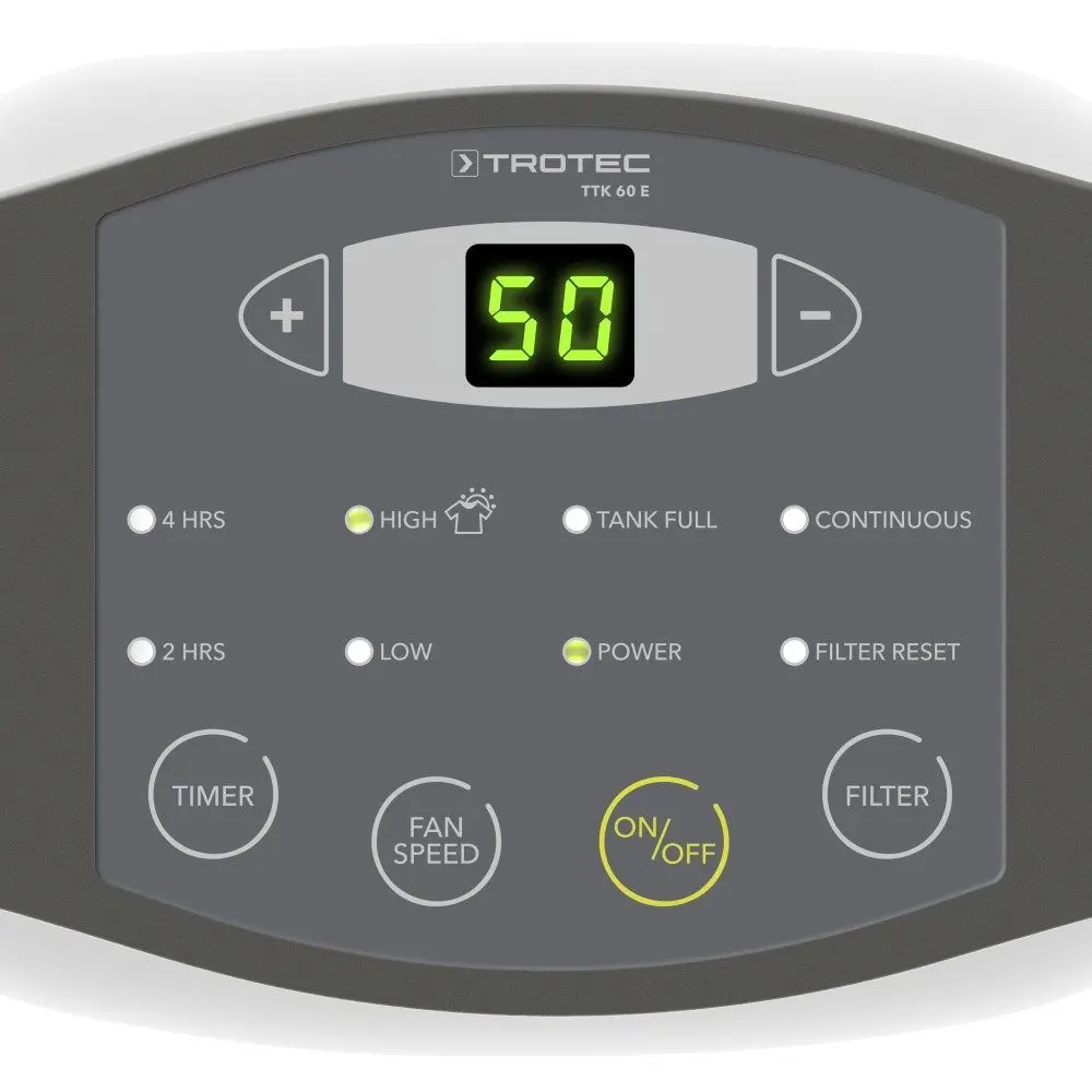 Dezumidificator de aer Trotec TTK 60 E (White/Black)