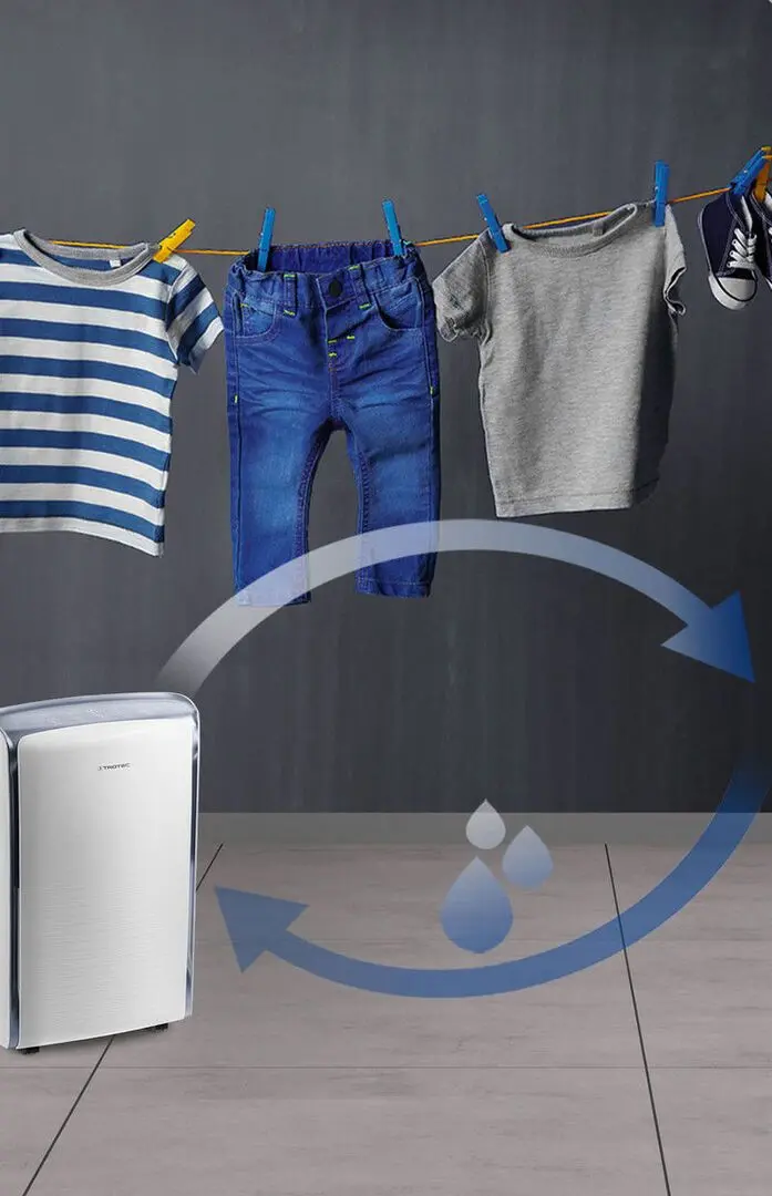 Dezumidificator de aer Trotec TTK 73 E (White/Black)