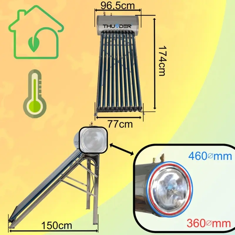 Солнечный коллектор Thunder KSC-100L