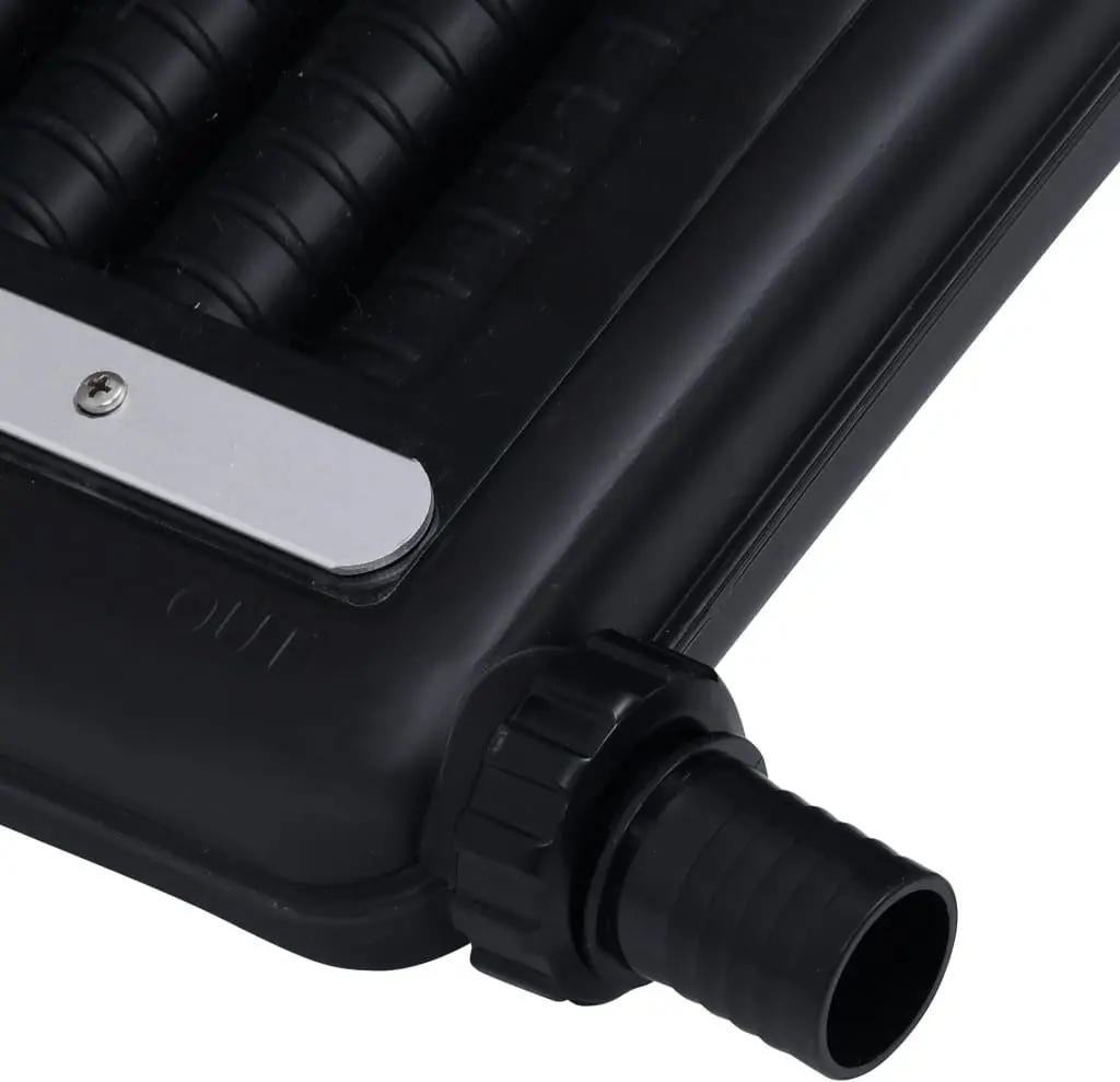 Set colectoare solare pentru piscină VidaXL 3059850 (Black)