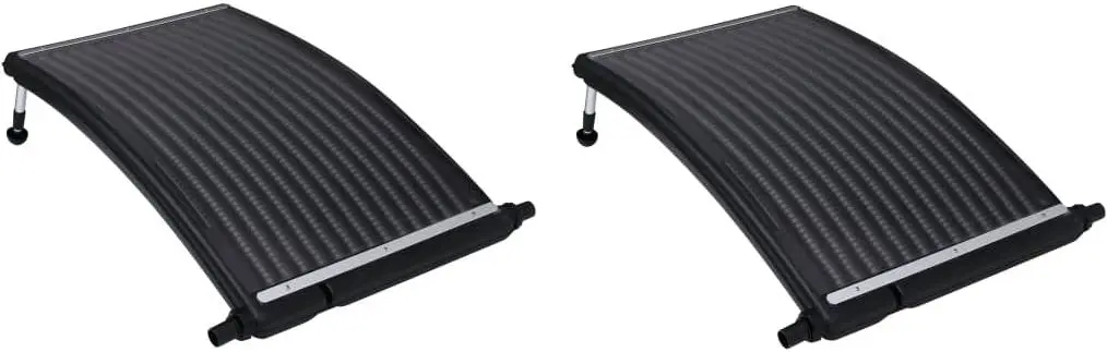 Set colectoare solare pentru piscină VidaXL 3059850 (Black)