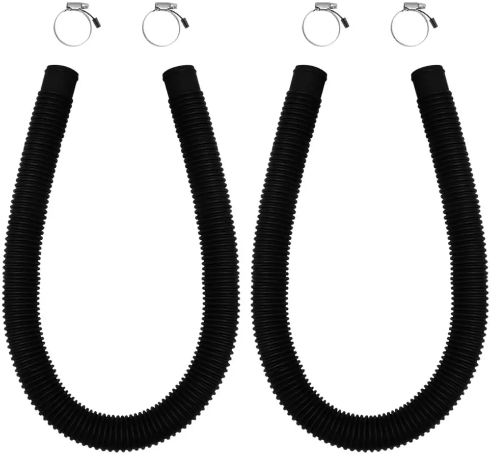 Set colectoare solare pentru piscină VidaXL 3095461 (Black)