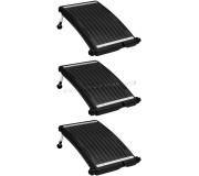 Set colectoare solare pentru piscină VidaXL 3095462 (Black)