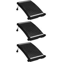 Set colectoare solare pentru piscină VidaXL 3095462 (Black)