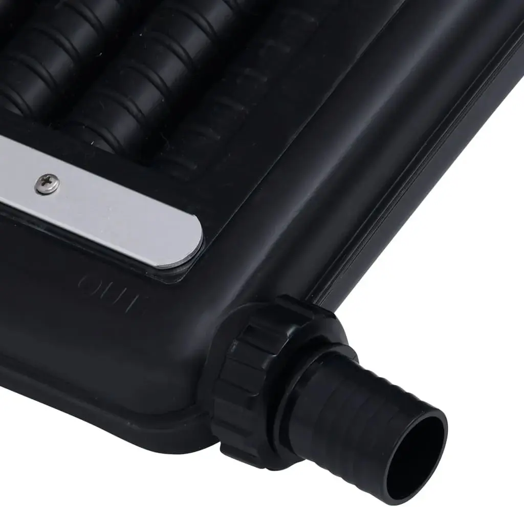 Colector solar pentru piscină VidaXL 92575 (Black)