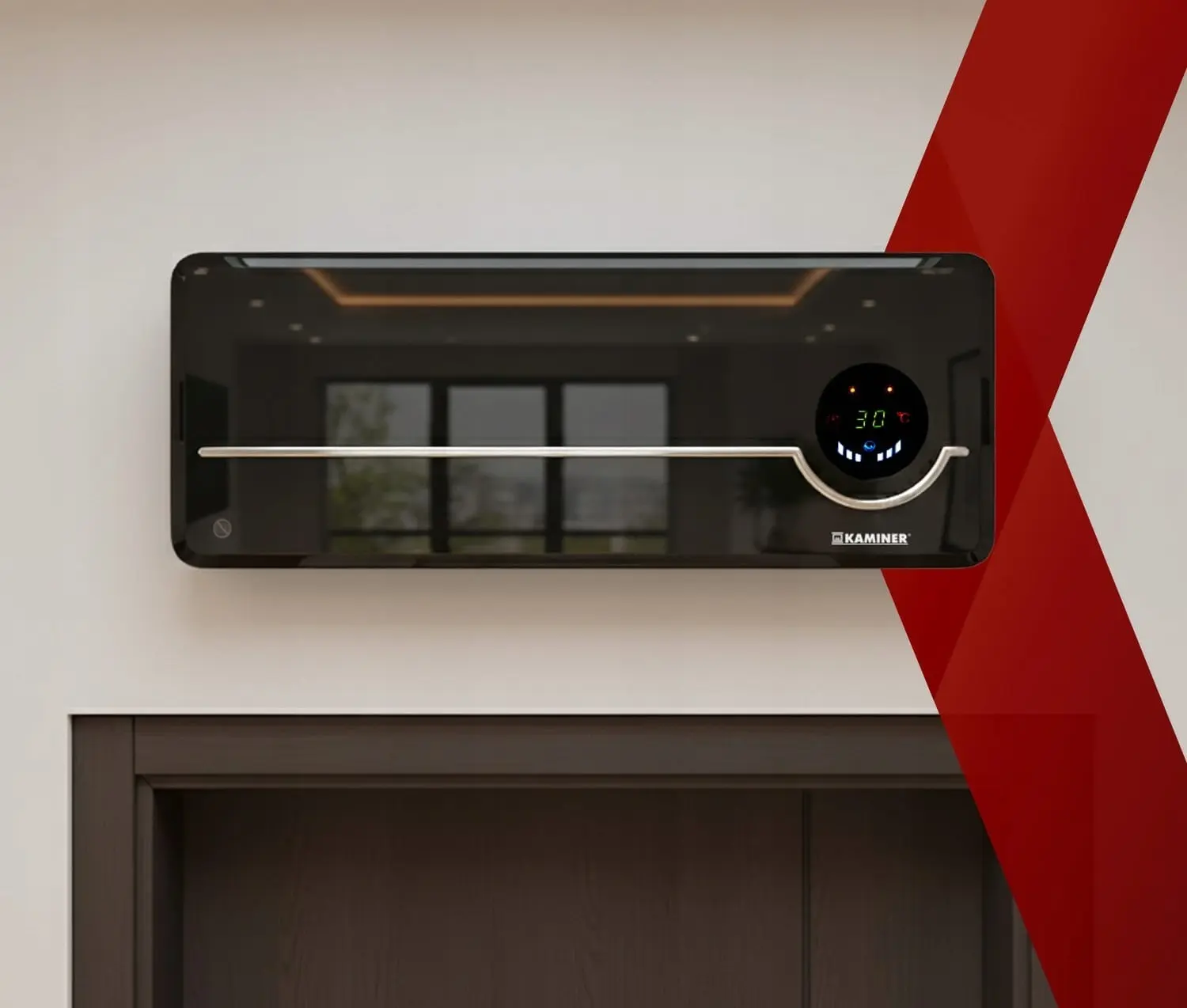 Тепловая завеса Kaminer Airo 26388 (Black) - 11