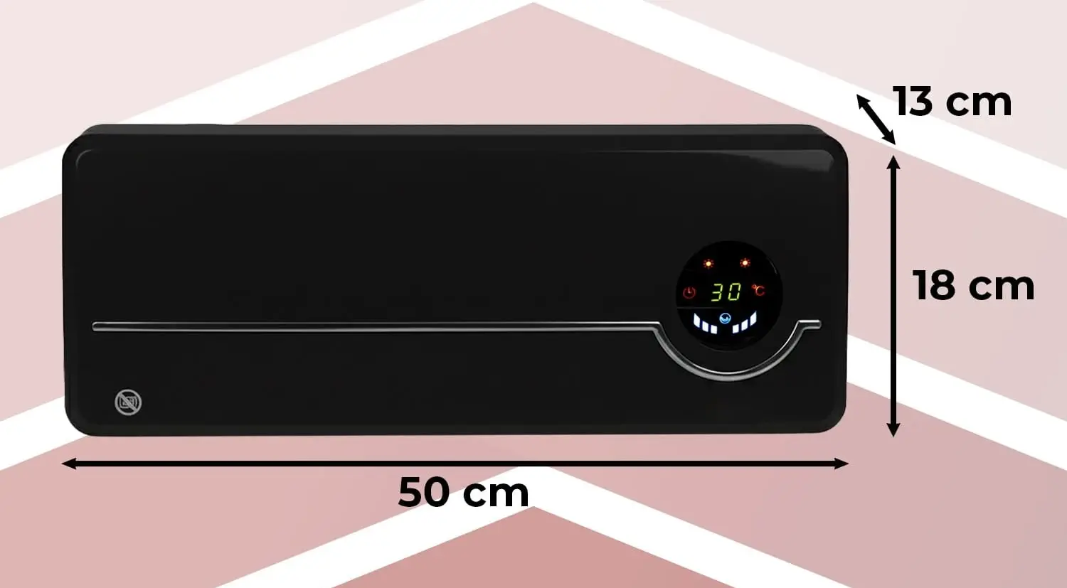 Тепловая завеса Kaminer Airo 26388 (Black) - 9