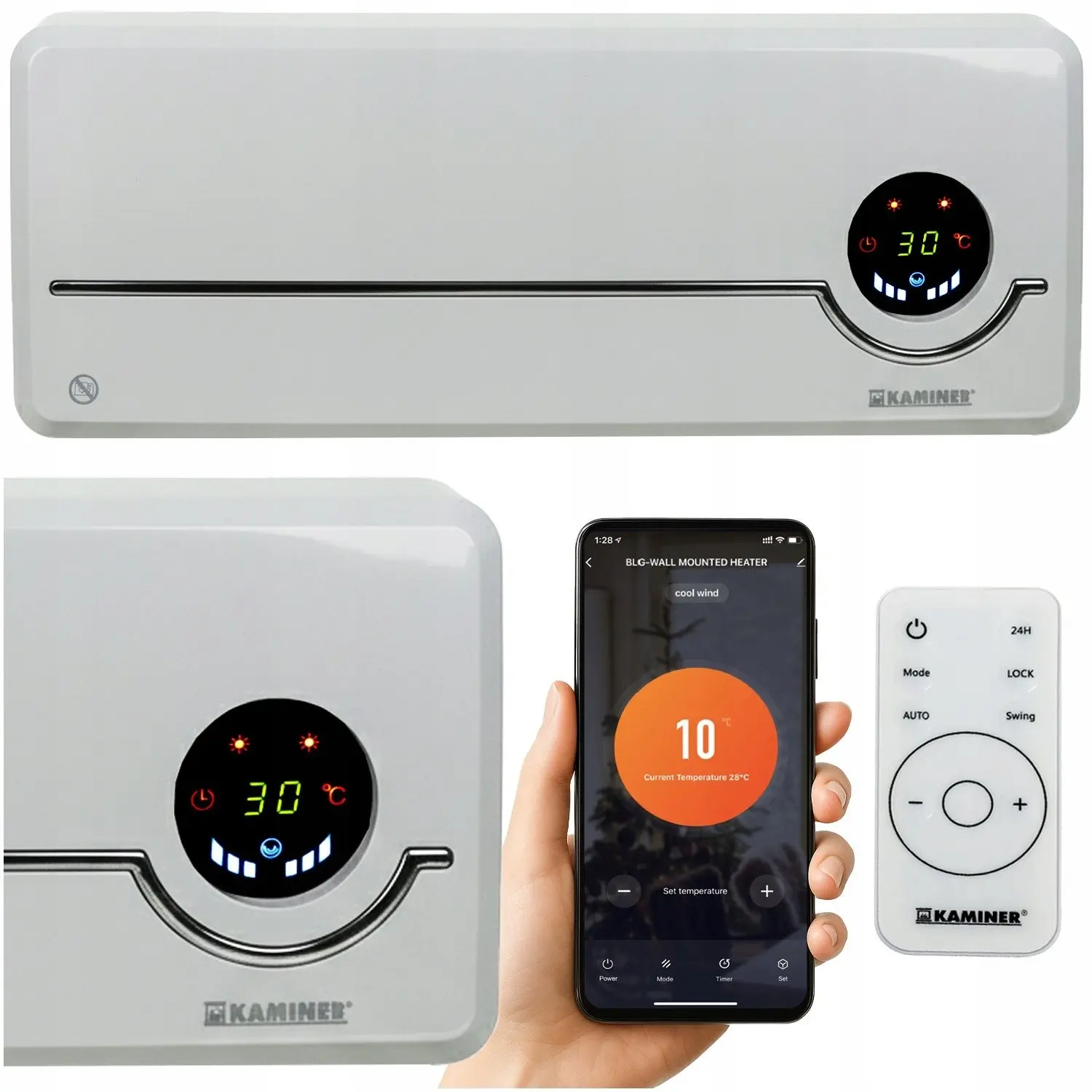 Тепловая завеса Kaminer Airo 26389 (White)