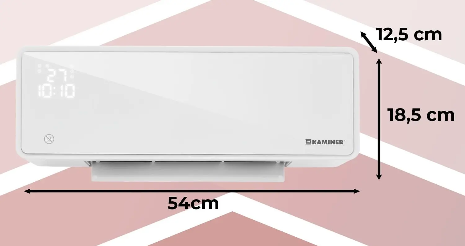 Тепловая завеса Kaminer Zelvion 26398 (White) - 3