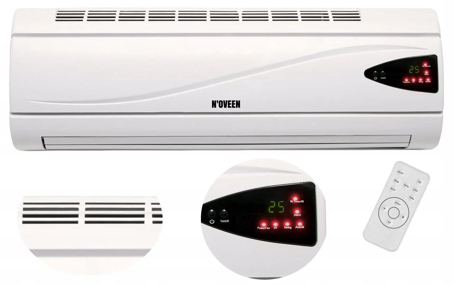 Тепловентилятор настенный Noveen HC2200 (White)