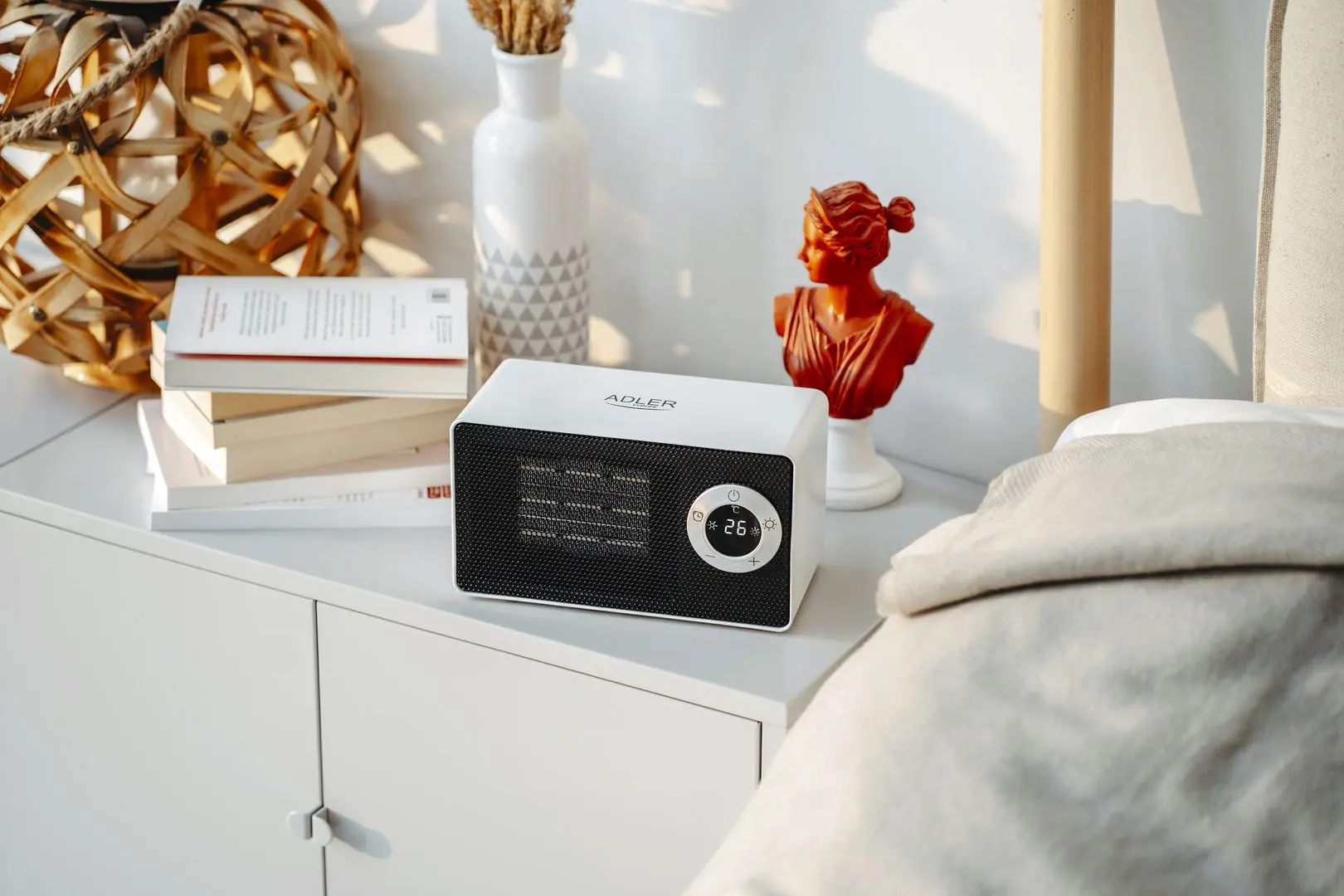 Тепловентилятор Adler AD 7746 (White)