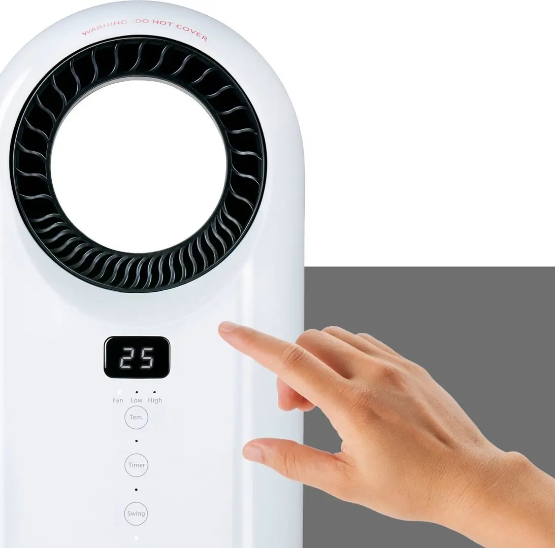 Aeroterma 2in1 Alpina PTC-1903R (White/Black)