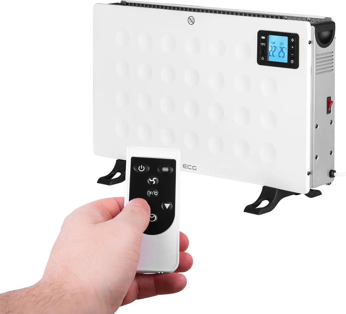 Конвектор ECG TK 2080 DR (White) - 3