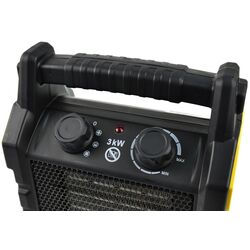 Термовентилятор Geko G80406 (Black/Yellow) Thumb